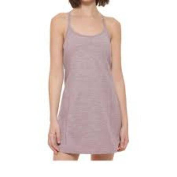 CALVIN KLEIN PERFORMANCE NWOT LILAC STRAPPY SPORTS DRESS SIZE MED 1254 - Picture 1 of 9